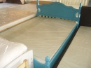 postel modrá 200x140cm